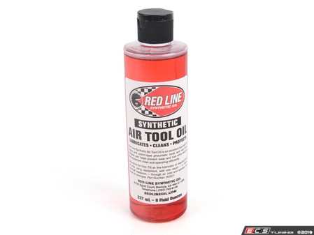 ES#2848011 - 80321 - Synthetic Air Tool Oil - 8 oz - Keep your air tools in top condition - Redline - Audi BMW Volkswagen Mercedes Benz MINI Porsche