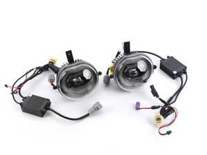 ES#3663856 - V-130116 - LED Halo Ring Daytime Running Lights DRL - F54 F55 F56 F57 - Mounts in location of the factory bumper mounted front position/fog light - Vinstar - MINI