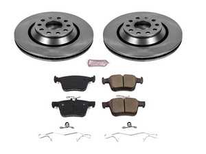 ES#3160132 - KOE7084 - Z17 Brake Kit - Rear (310x22) - Stock replacement rear brake kit - Power Stop - Audi Volkswagen
