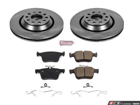 ES#3160132 - KOE7084 - Z17 Brake Kit - Rear (310x22) - Stock replacement rear brake kit - Power Stop - Audi Volkswagen