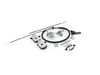 ES#2587551 - 41618135069KT - Hood Release Kit - Everything you need to service your hood release system including hardware - Genuine BMW - BMW