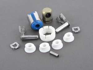 ES#3514258 - 25117580281KT8 - Shifter Rebuild & Upgrade Kit - Overhaul your shifter with this kit, featuring ECS Tuning Teflon shifter bushings & Turner Motorsport poly shift arm bushing - Assembled By ECS - BMW