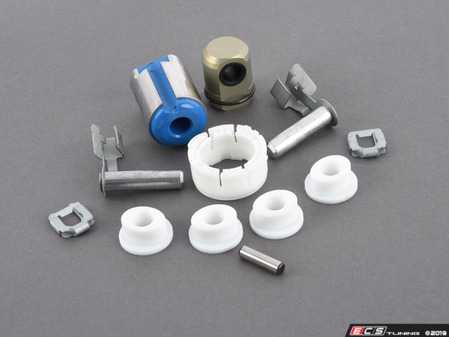ES#3514258 - 25117580281KT8 - Shifter Rebuild & Upgrade Kit - Overhaul your shifter with this kit, featuring ECS Tuning Teflon shifter bushings & Turner Motorsport poly shift arm bushing - Assembled By ECS - BMW
