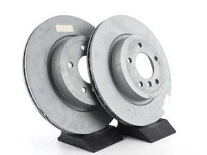 ES#3097316 - 34216782607zKT - Rear Brake Rotors - Pair (324x20) - Original equipment brake rotor set - Zimmermann - BMW