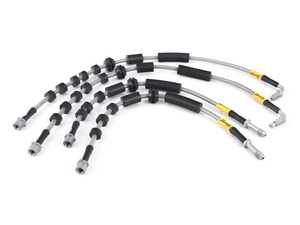 ES#3980107 - 30020 - G-Stop Stainless Steel Brake Line Kit - Front & Rear - Set of DOT-compliant lines for an improved pedal feel - Goodridge - Audi