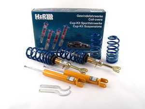 ES#4060 - 29974-1 - Street Performance Coilover Kit - Unrivaled comfort and performance. Average lowering of 1.5"-2.25"F 1.25"R - H&R - Audi