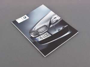 ES#12796 - 01410012083 - Owner's handbook Z4 E85/E86 - Genuine BMW - BMW