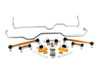 ES#3980837 - BWK004 - Complete Sway Bar Vehicle Kit - Complete kit includes 24mm front sway bar, 24mm rear sway bar, high-quality end links, and mounting hardware - Activate More Grip! - Whiteline - Audi Volkswagen