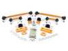 ES#3980837 - BWK004 - Complete Sway Bar Vehicle Kit - Complete kit includes 24mm front sway bar, 24mm rear sway bar, high-quality end links, and mounting hardware - Activate More Grip! - Whiteline - Audi Volkswagen