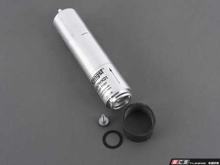 ES#3648466 - 13327811227KT1 - Fuel Filter Kit - Includes fuel filter, foam mounting sleeve and hardware - Assembled By ECS - BMW