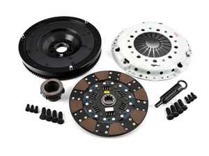 ES#3622201 - 03CM1-HDFF-AK - Stage 3+ FX350 Clutch and flywheel Kit - Features the Power Plus I Pressure Plate with Clutch Masters New Formula Button disc - 110% increased holding capacity and light weight flywheel - Clutch Masters - BMW