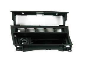 ES#86962 - 51168230902 - E46 Radio Mounting Bracket - Provides mounting for DSC, seat heating buttons, ashtray and storage compartment - Genuine BMW - BMW
