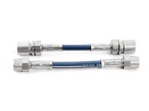 ES#3980469 - 028599TMS02 - Turner Motorsport Stainless Steel Brake Lines - Mid
 - Longer life thanks to Zinc-Nickel corrosion resistant plating! New low profile hardware! Made in USA and DOT compliant! - Turner Motorsport - BMW