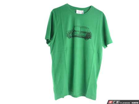 ES#3671842 - 80142463225 - MINI T-SHIRT MEN CAR PRINT - Medium   - Classic Mini side shot - Genuine MINI - MINI