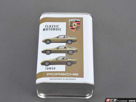 ES#3601973 - PCG04321010 - Porsche Classic Motor Oil - 10W-50 - 1 Liter - Designed especially for the water-cooled four-cylinder and eight-cylinder engines in Porsche transaxle models - Genuine Porsche - Porsche