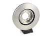 ES#2130116 - 40406008 - Front Brake Rotor - Left - Eliminate that dreaded warped rotor shudder or just refresh your from system with these Meyle Rotors for your E36 M3/Z3M - Meyle - BMW