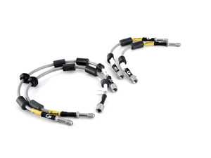 ES#3980105 - 30018 - G-Stop Stainless Steel Brake Line Kit - Front & Rear - Set of DOT-compliant lines for an improved pedal feel - Goodridge - Audi