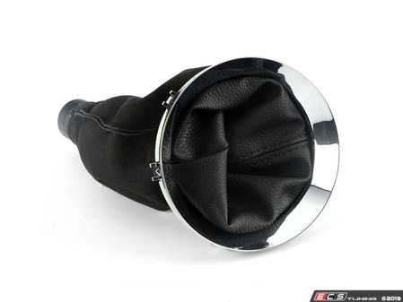 ES#2101901 - 25117595399 - Mayfair Shift Knob W/ Boot - Silver - Mayfair special edition black boot with toffee knob - Genuine MINI - MINI