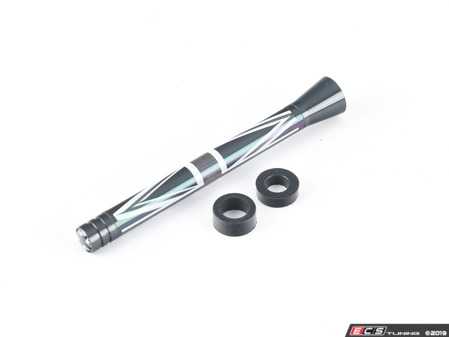 ES#4447035 - EP63ECS - Stubby Antenna - Black Jack - Upgrade and get the sport stubby look - 107mm height - ECS - MINI