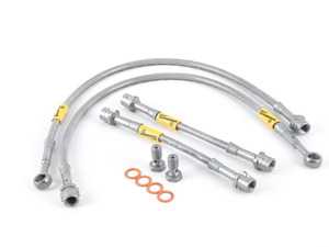 ES#3980248 - 39071 - G-Stop Stainless Steel Brake Line Kit - Front & Mid Kit - Front and mid set of DOT-compliant lines for an improved pedal feel - Goodridge - Volkswagen