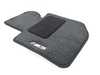 ES#195778 - 82111469805 - ///M Carpeted Floor Mat Set - Anthracite - Freshen up your interior with new floor mats. Iron on M3 logo. - Genuine BMW - BMW