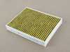 ES#3679352 - 7P5819631 - Charcoal Lined Cabin Filter / Fresh Air Filter - Filter the air coming into your vehicle - Genuine Volkswagen Audi - Volkswagen