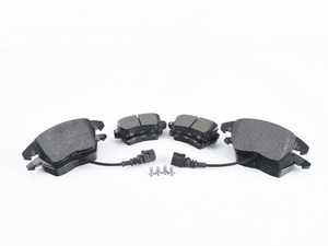 ES#3536711 - 025997ECS0226KT - Performance Front & Rear Brake Service Kit - Featuring ECS V5 Drilled & Slotted rotors and ECS EP24 Enthusiast Performance pads - Assembled By ECS - Audi