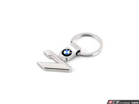 ES#3516020 - 80272454653 - BMW Key Chain - 7 Series - (NO LONGER AVAILABLE) - Polished stainless key chain featuring the signature 7 Series pendant and BMW roundel - Genuine BMW - 