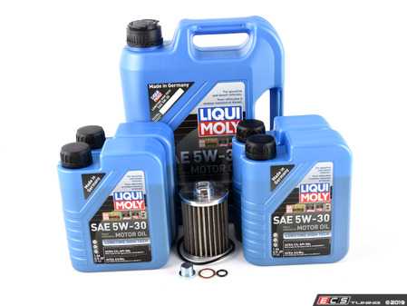 ES#3677532 - N62INS4KT - Oil Change Kit / Inspection I - Everything you'll need to do a basic oil change, including a K&P Engineering High Performance Stainless Steel Oil Filter! - Assembled By ECS - BMW