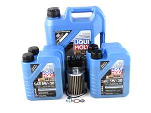 ES#3677549 - E53N62IN3KT - Inspection I/Oil Change Kit - Everything you'll need to do a basic oil change, including a K&P Engineering High Performance Stainless Steel Oil Filter! - Assembled By ECS - BMW