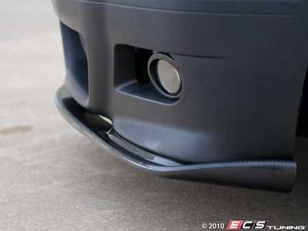 ES#1905422 - carb-fl-04 - Carbon Fiber Front Lip Spoiler  - Carbon fiber styling for the M3 bumper - ECS - BMW
