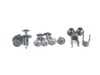 ES#3640869 - 83A075106 - Rear Splash Guards Set  - Protect your vehicle from road debris. - Genuine Volkswagen Audi - Audi