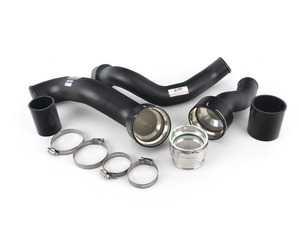 ES#3677419 - 71381-JCW - F55/F56/F57/F54 Cooper JCW Charge And Boost Pipes Kit sg71381-JCW - Replaces the OE plastic pipes with metal hard pipes - FTP Motorsport - MINI