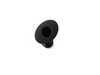 ES#128563 - 51717022377 - Wind Deflector Mount - Left - Black - Genuine BMW - BMW