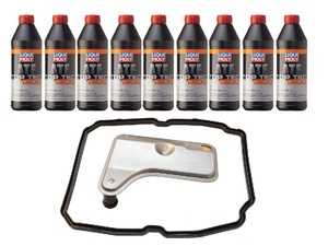 ES#3647873 - 7222770095KT6 - Tiptronic Automatic Transmission Service Kit - A Comprehensive Kit Featuring Liqui Moly Top Tec 1200 ATF to service your TipTronic Transmission - Assembled By ECS - Porsche