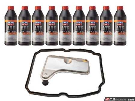ES#3647873 - 7222770095KT6 - Tiptronic Automatic Transmission Service Kit - A Comprehensive Kit Featuring Liqui Moly Top Tec 1200 ATF to service your TipTronic Transmission - Assembled By ECS - Porsche