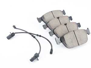 ES#3978989 - EUR1546 - Front Brake Pad Set  - For those looking for a low dust replacement brake pad - Akebono - Audi
