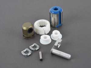 ES#3514151 - 25117580281KT6 - Shifter Rebuild & Upgrade Kit - Overhaul your shifter with this kit, featuring ECS Tuning Teflon shifter bushings & Turner Motorsport poly shift arm bushing - Assembled By ECS - BMW