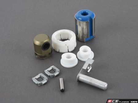 ES#3514151 - 25117580281KT6 - Shifter Rebuild & Upgrade Kit - Overhaul your shifter with this kit, featuring ECS Tuning Teflon shifter bushings & Turner Motorsport poly shift arm bushing - Assembled By ECS - BMW