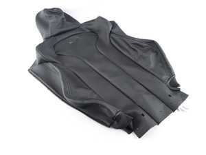 ES#2797721 - 52108058277 - Leather Backrest Cover - Left - Sport - Black - Genuine BMW - BMW