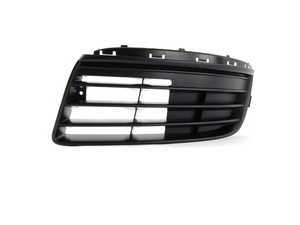 ES#6157 - 1K0853665F9B9 - Left Slotted Grille - Without Fogs - Driver side slotted grille for vehicles without foglights - Genuine Volkswagen Audi - Volkswagen
