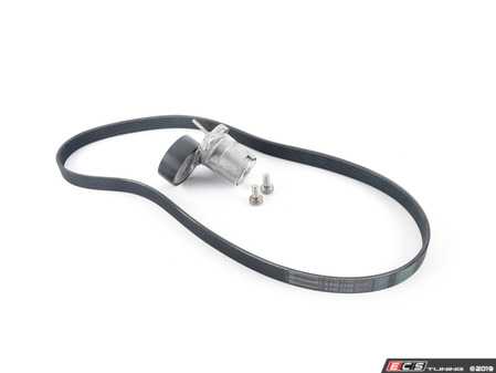 ES#3648475 - 06l903133d2KT - Accessory Belt Kit - Keep your drive belt tight with a new belt, tensioner, and hardware - Assembled By ECS - Audi Volkswagen