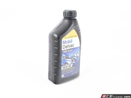 ES#3423321 - Q1090219 - Mobil Delvac 1300 Super Engine Oil (15w-40) - 1 Quart - Advanced diesel engine oil that provides excellent wear and engine protection to help extend engine life - Genuine Mercedes Benz - Mercedes Benz