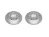 ES#4000751 - ebr471evcKT - Evolution Coated Rear Brake Rotors- Pair (245x10) - Restore the stopping power in your vehicle - Power Stop - Audi Volkswagen