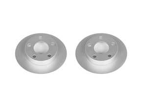 ES#4000751 - ebr471evcKT - Evolution Coated Rear Brake Rotors- Pair (245x10) - Restore the stopping power in your vehicle - Power Stop - Audi Volkswagen