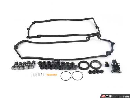 ES#3690963 - 11377527017KT - Eccentric Shaft Sensor Kit - Includes a new sensor as well as valve cover and eccentric gaskets for a complete service - Assembled By ECS - BMW