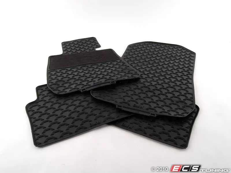 Genuine BMW - 51470427552 - Rubber Floor Mat Set - Anthracite