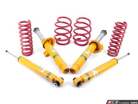 ES#3659088 - 28891-2kt - Performance Suspension Cup Kit - Sport - Featuring Bilstein B8 shocks and H&R sport lowering springs - Assembled By ECS - BMW