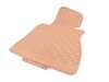 ES#120852 - 51470429233 - Rubber Floor Mats - Front, Beige - (NO LONGER AVAILABLE) - Keep your car's carpet looking new with these rubber floor mats - Genuine BMW - 