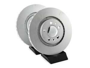 ES#2855638 - 1j0615301pKT - Front Brake Rotors - Pair (280x22) - Restore the stopping power in your vehicle - Genuine Volkswagen Audi - Volkswagen